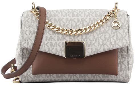 michael kors lita medium two tone crossbody|crossbody bag Michael Kors.